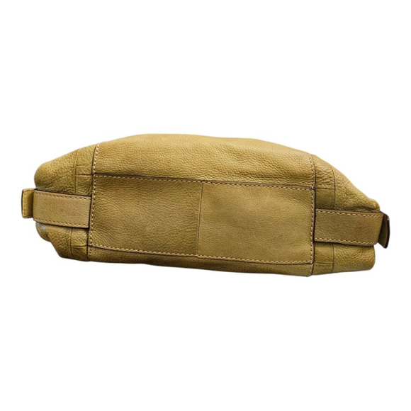 Fossil Olive Green Leather Shoulder Bag Medium - Picture 9 of 16